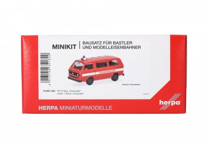 Auto pompieri VW T3 Bus - H0 HERPA 012591-002